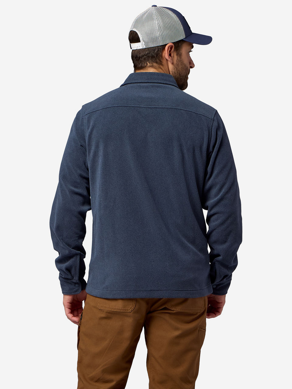Men’s Felton Ultra Soft Fleece Long-Sleeve Shirt Jacket