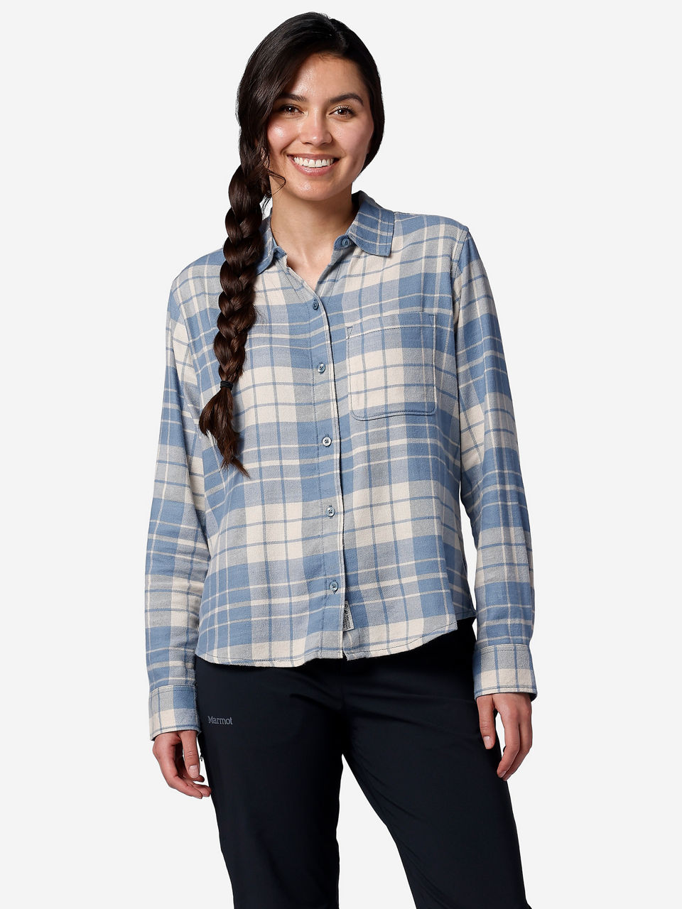 Women's Rush Creek Lightweight Flannel Long-Sleeve Shirt