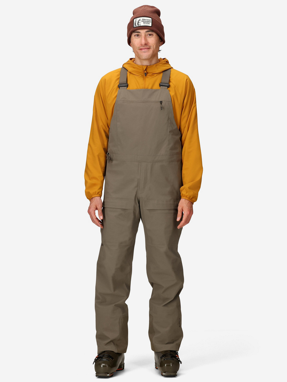 Marmot ビブパンツ GORE-TEX Pro ブラック XL Men's GORE-TEX® Orion Bib (Fall 2025) | Marmot