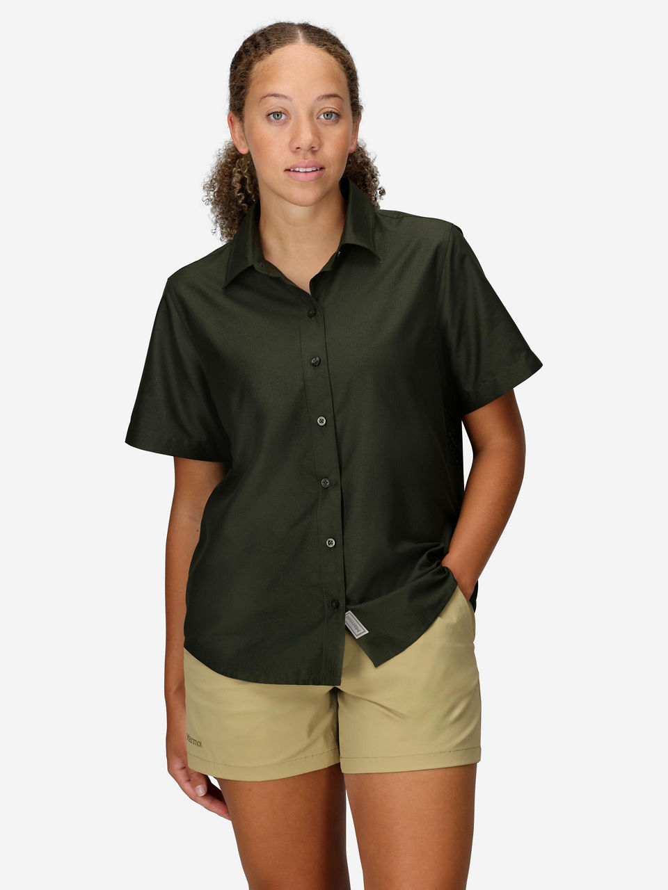 Women's AirExchange Perforated Short Sleeve Shirt