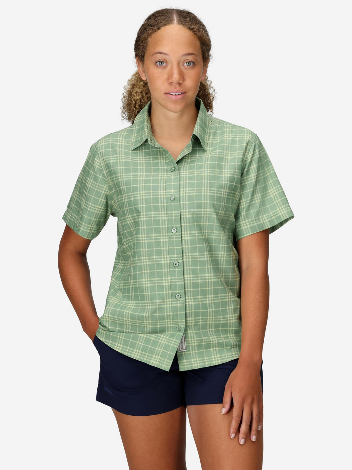 Wm's AirExchange Novelty SS Shirt