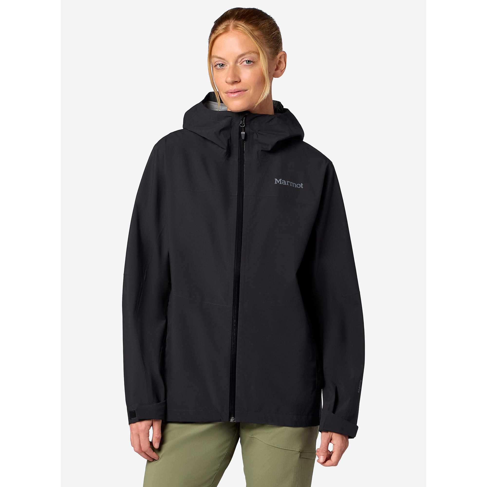 Marmot Women's PreCip® Evo Flex Rain Jacket in Black