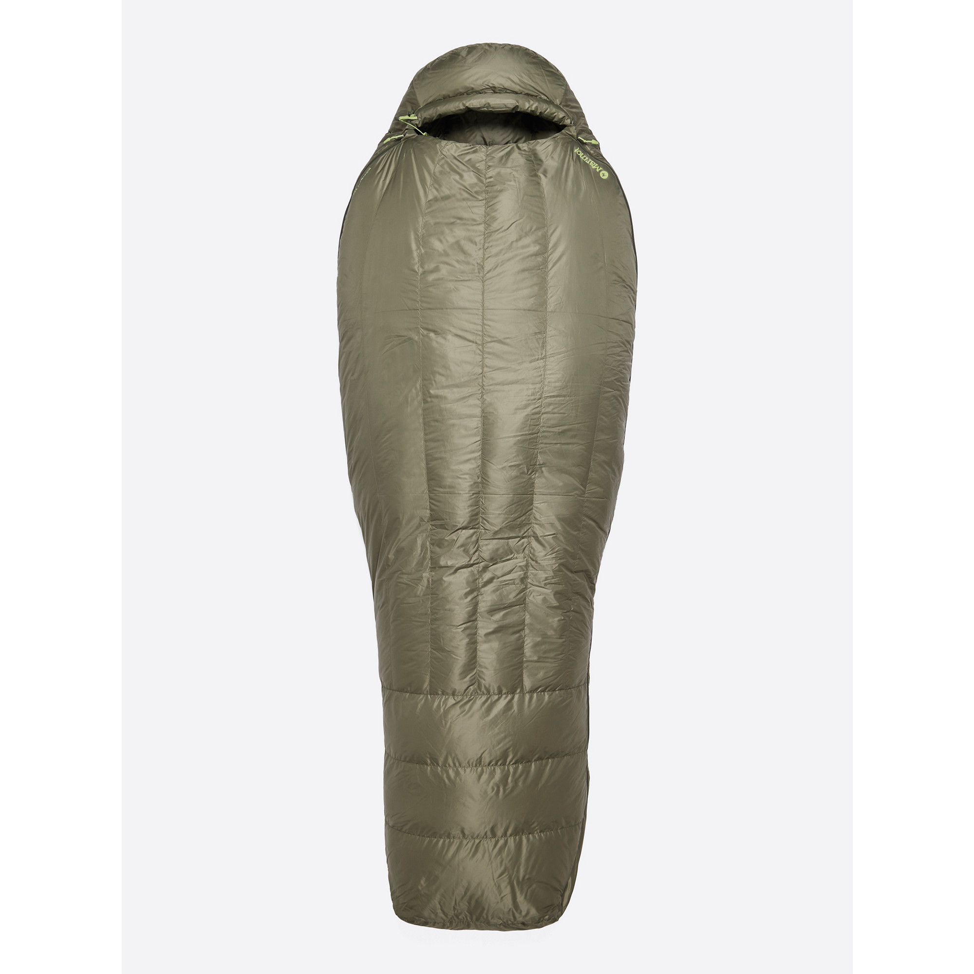 Marmot HiberNest Down 30° Long Sleeping Bag in Olive Grove/Nori
