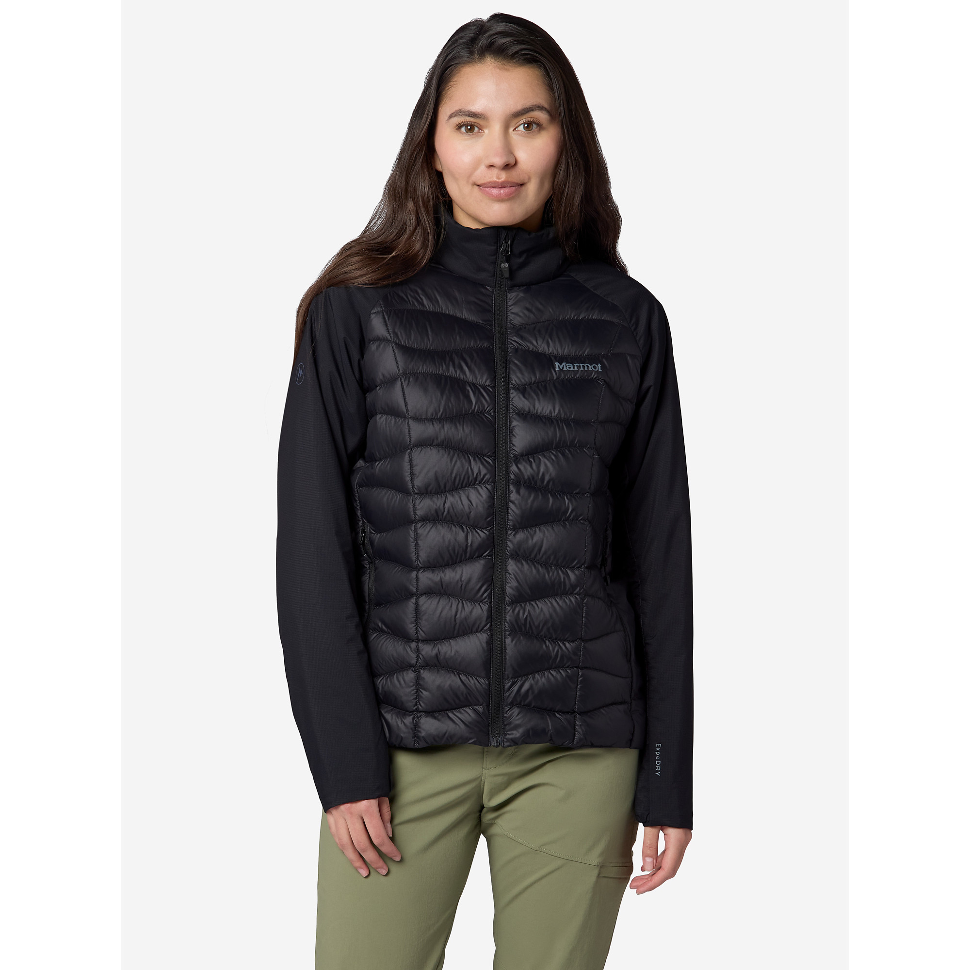 Marmot Women's GridLite Down Jacket in Black