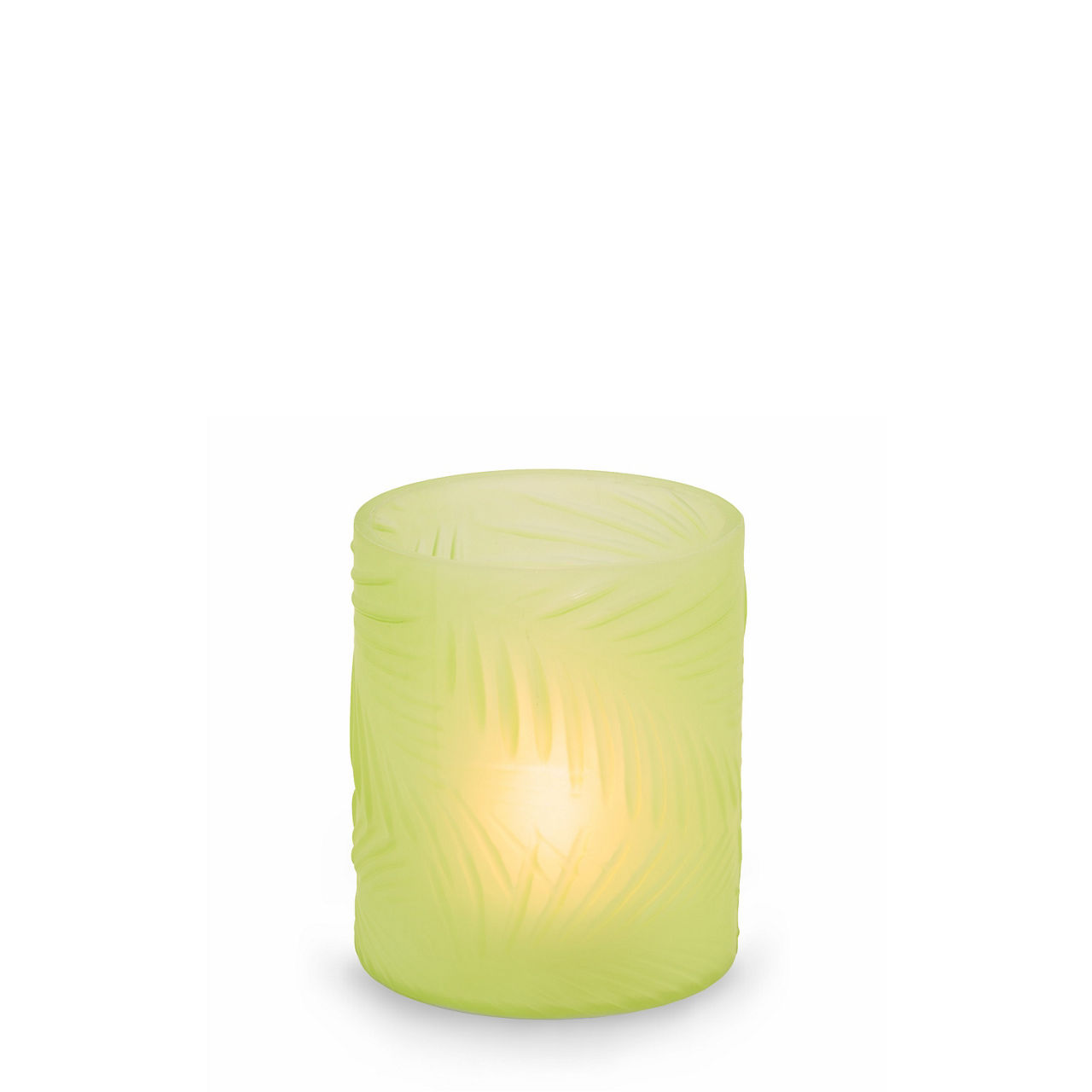 Sage Leaf Tea Light Candle Holder