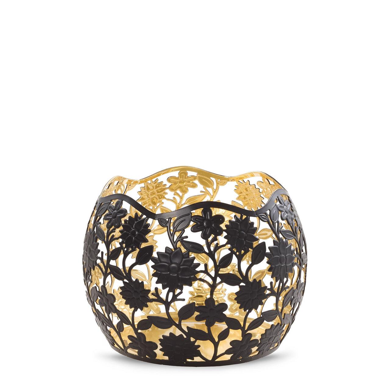 Sunlight Petals Jar Candle Holder