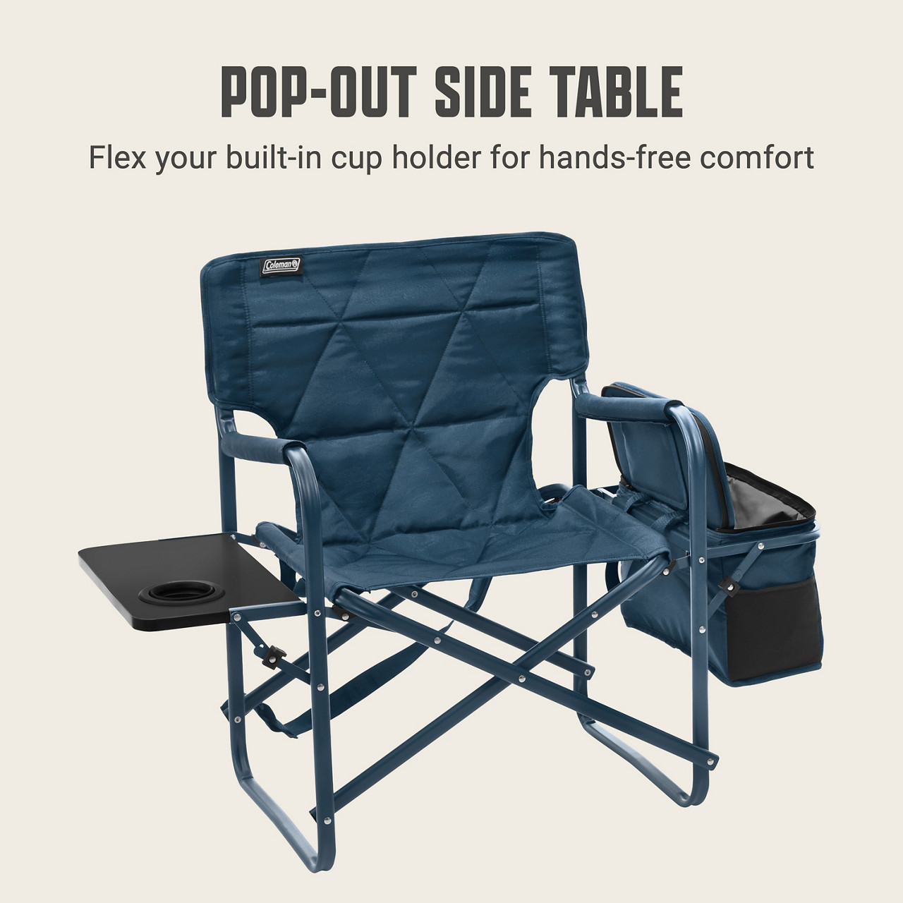 Flex 'N Go™ Chair Table + Cooler Sapphire | Coleman