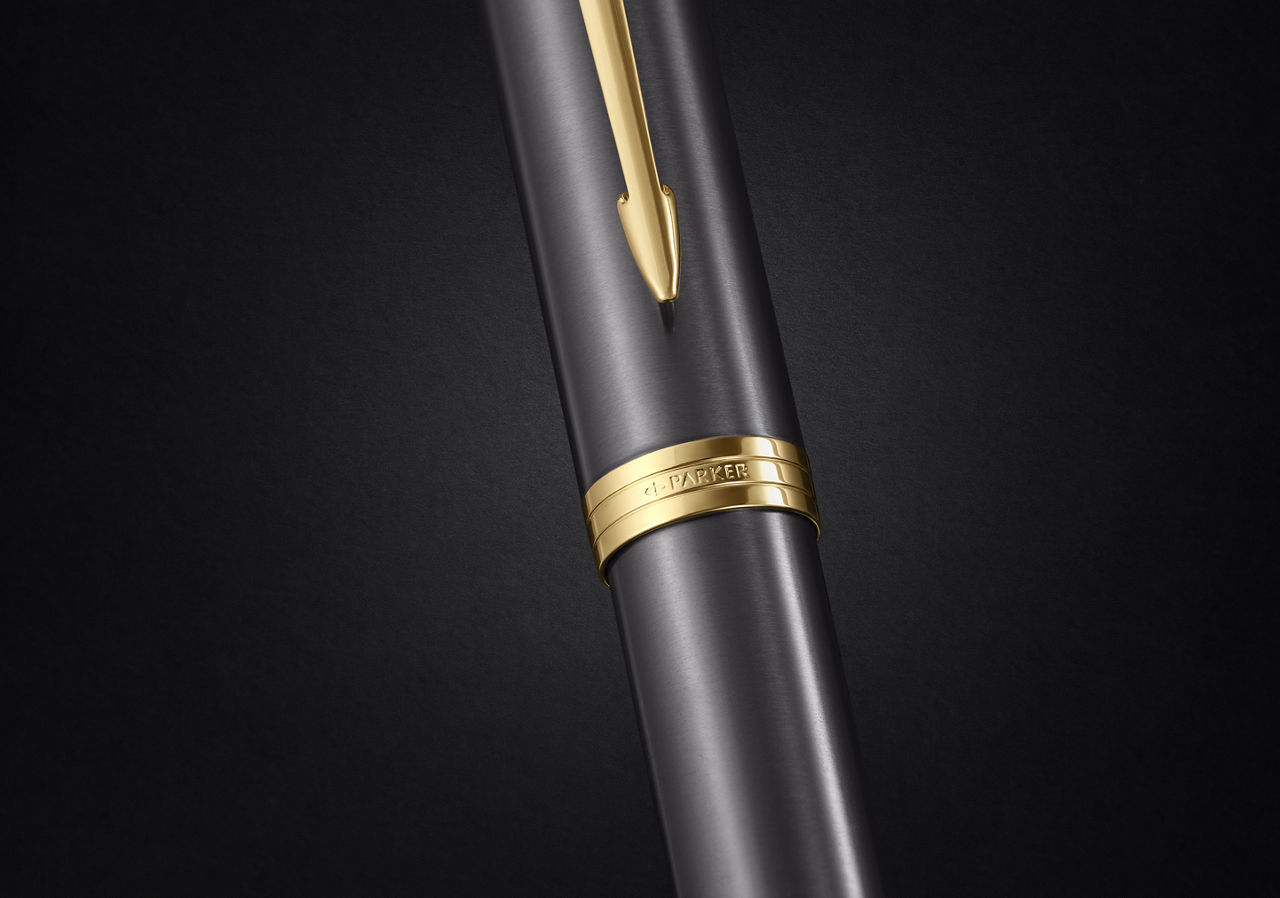 parker im vibrating ring fountain pen Parker IM Vibrant Rings Flame Orange – FPnibs main image 0