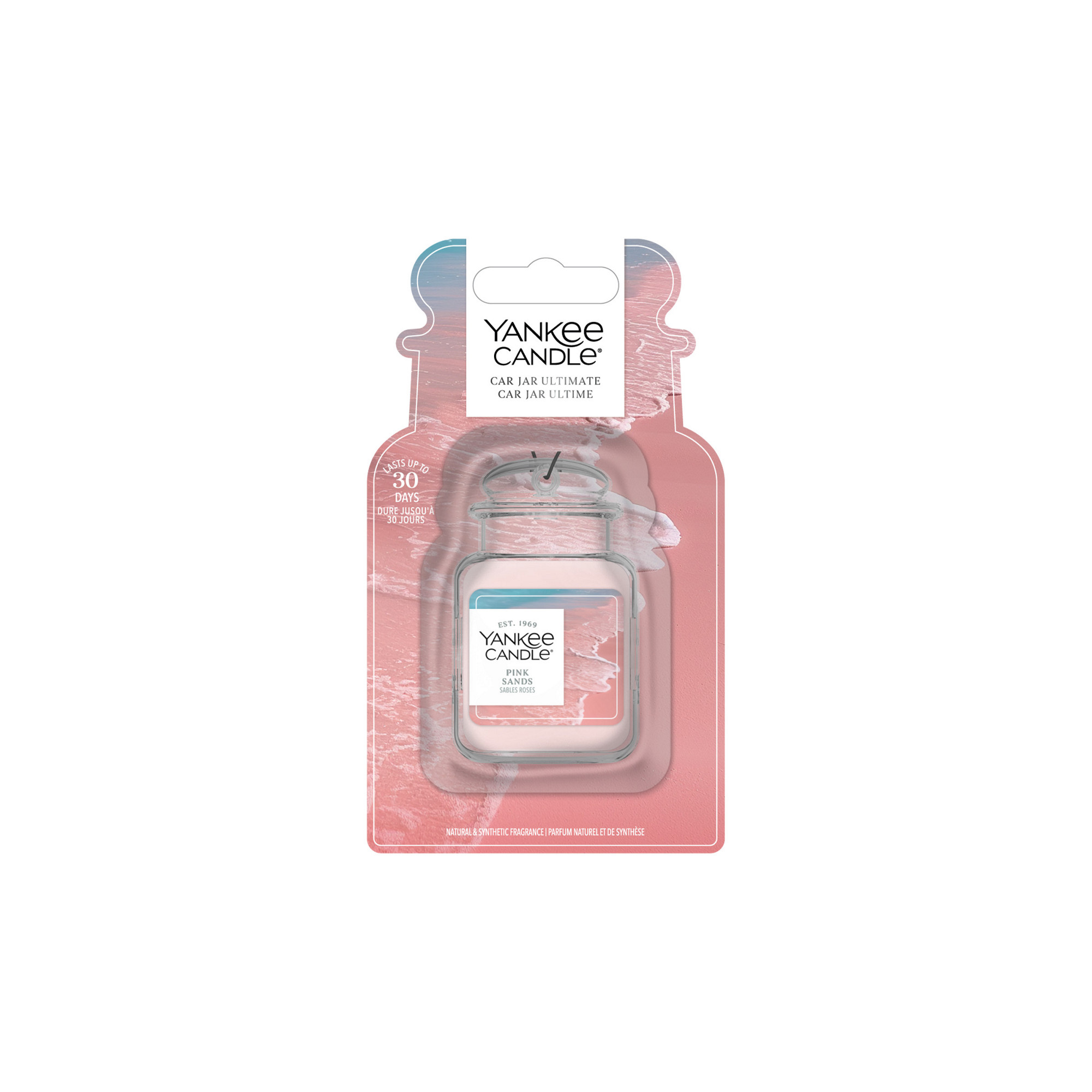 Yankee Candle Car Jar Ultimate Sands Air Freshener 24 G Pink 5038581142227 - Image 4
