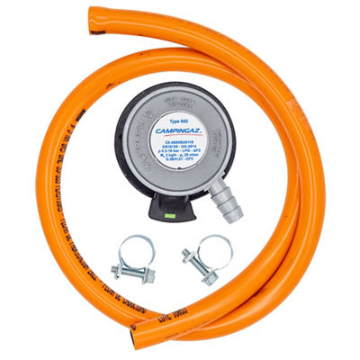 Manguera gas + regulador gas 30mbar