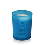 confidence and freedom mind and body candle
