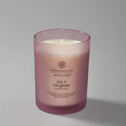 joy and laughter mind and body candle