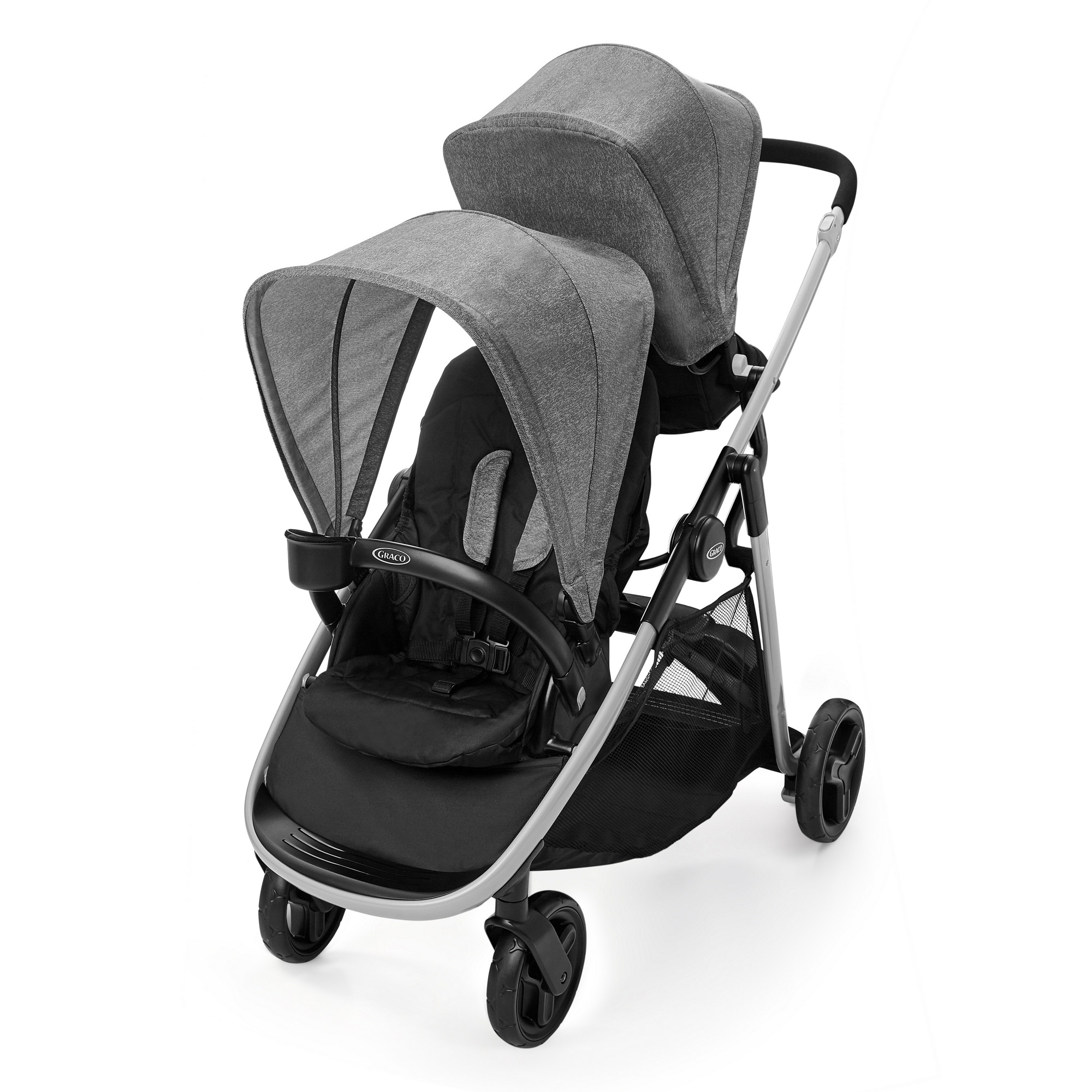 Graco Ready2Growâ¢ 2.0 Double Stroller, Perkins Grey