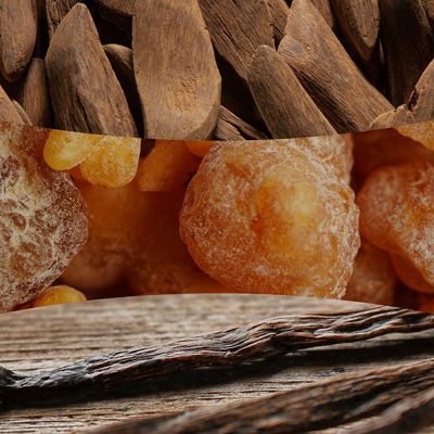 Santal Myrrh Kerze