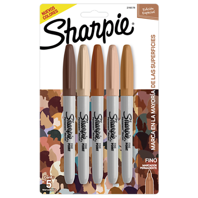 Sharpie Portrait Marcadores Permanentes, Punta Fina