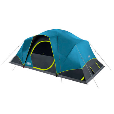 Coleman Skydome Camping Tent&mdash;XL 10-Person Camping Tent with Darkroom Technology