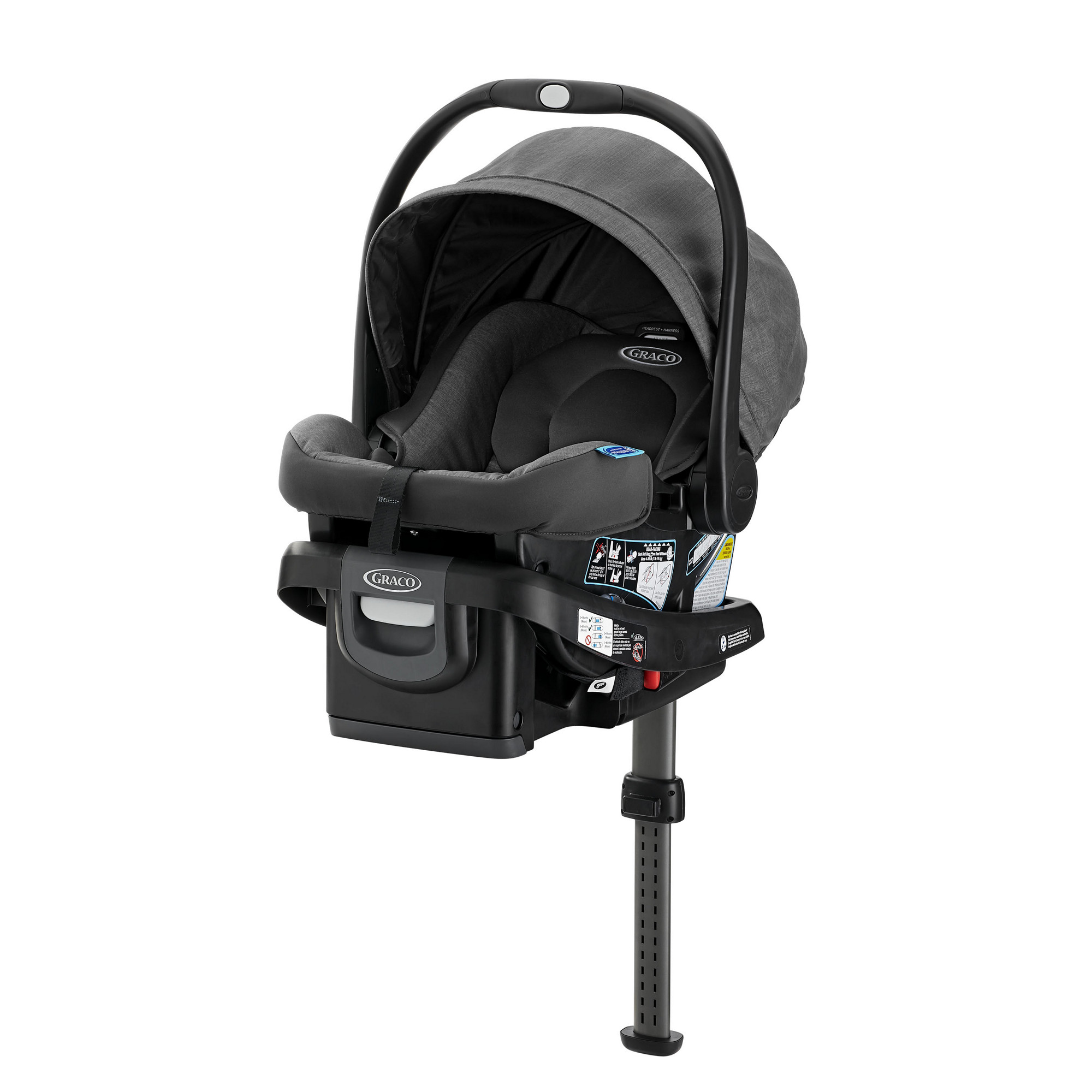 Graco Snugride® DLX Infant Car Seat Ft. Load Leg Technology, Astaire Black