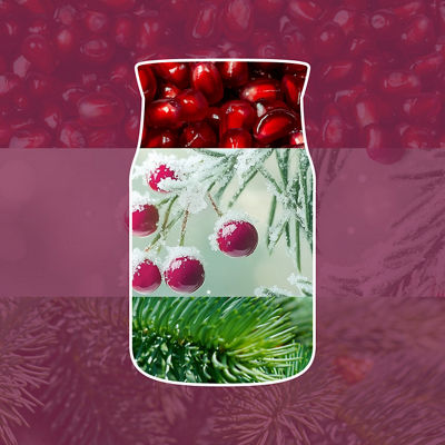 Sparkling Winterberry Kerze
