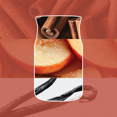 Sugared Cinnamon Apple Kerze