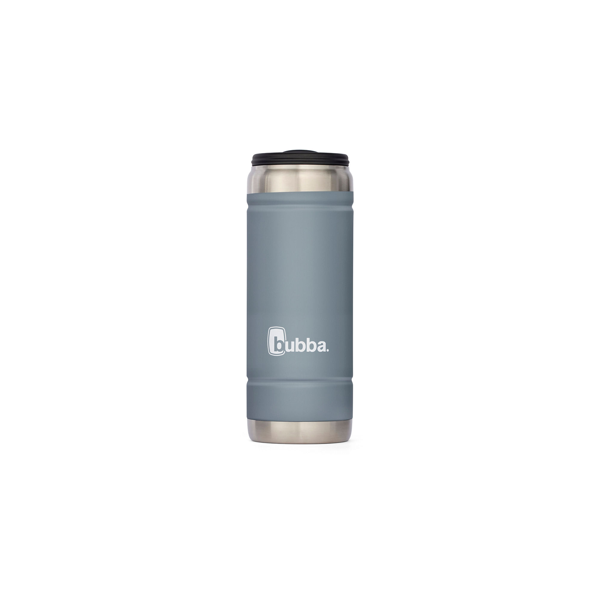 bubba Trailblazer Barware Stainless Steel Rubberized Tumbler | 18 oz | Bass & Pool Blue