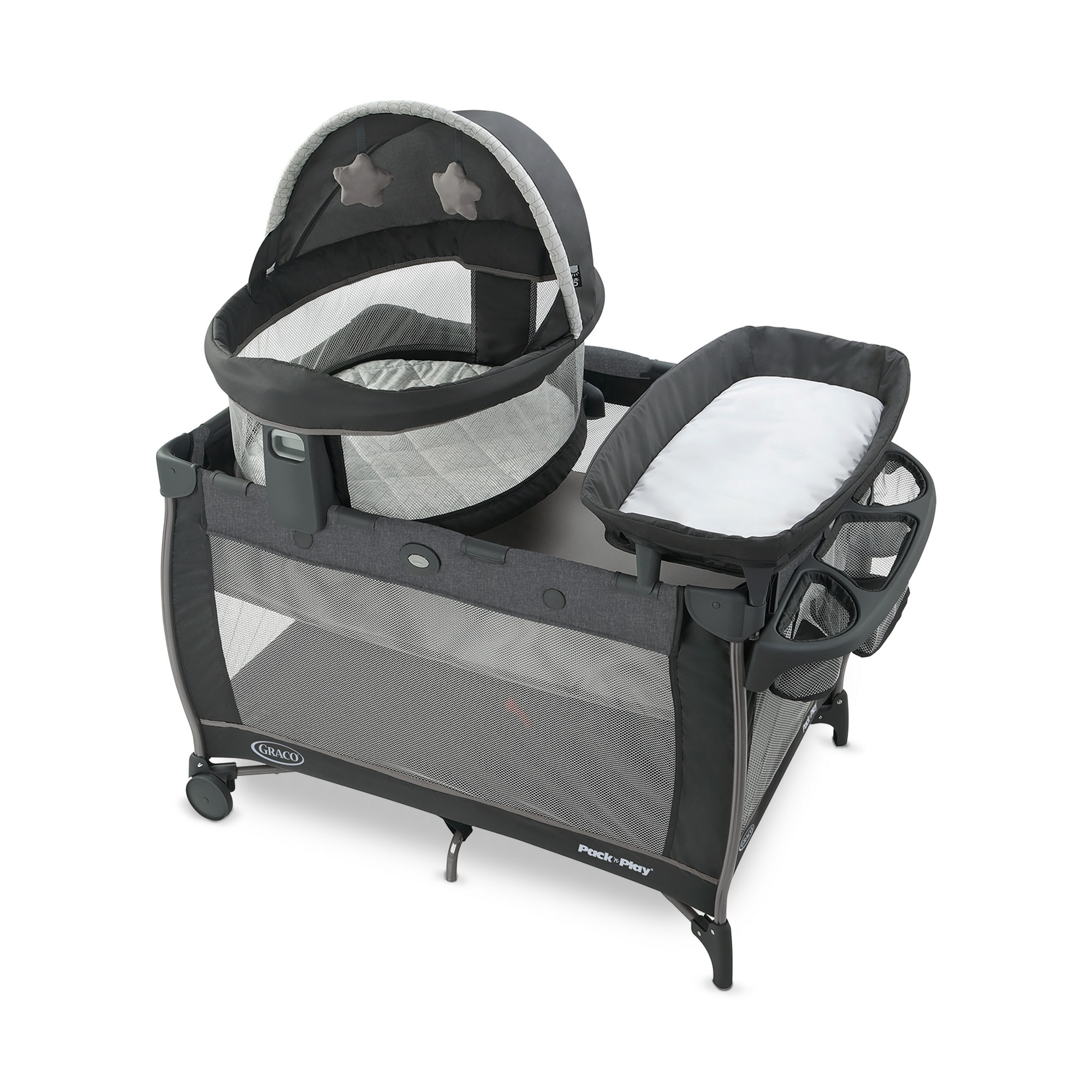 Graco Pack ‘N Play® Travel Dome™ Lx Playard, Redmond Grey