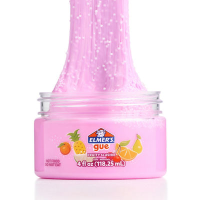 Elmer's Gue Premade Slime Vetro Trasparente - Secchiello Da 3 Libbre Con 5 Set Componenti Aggiuntivi