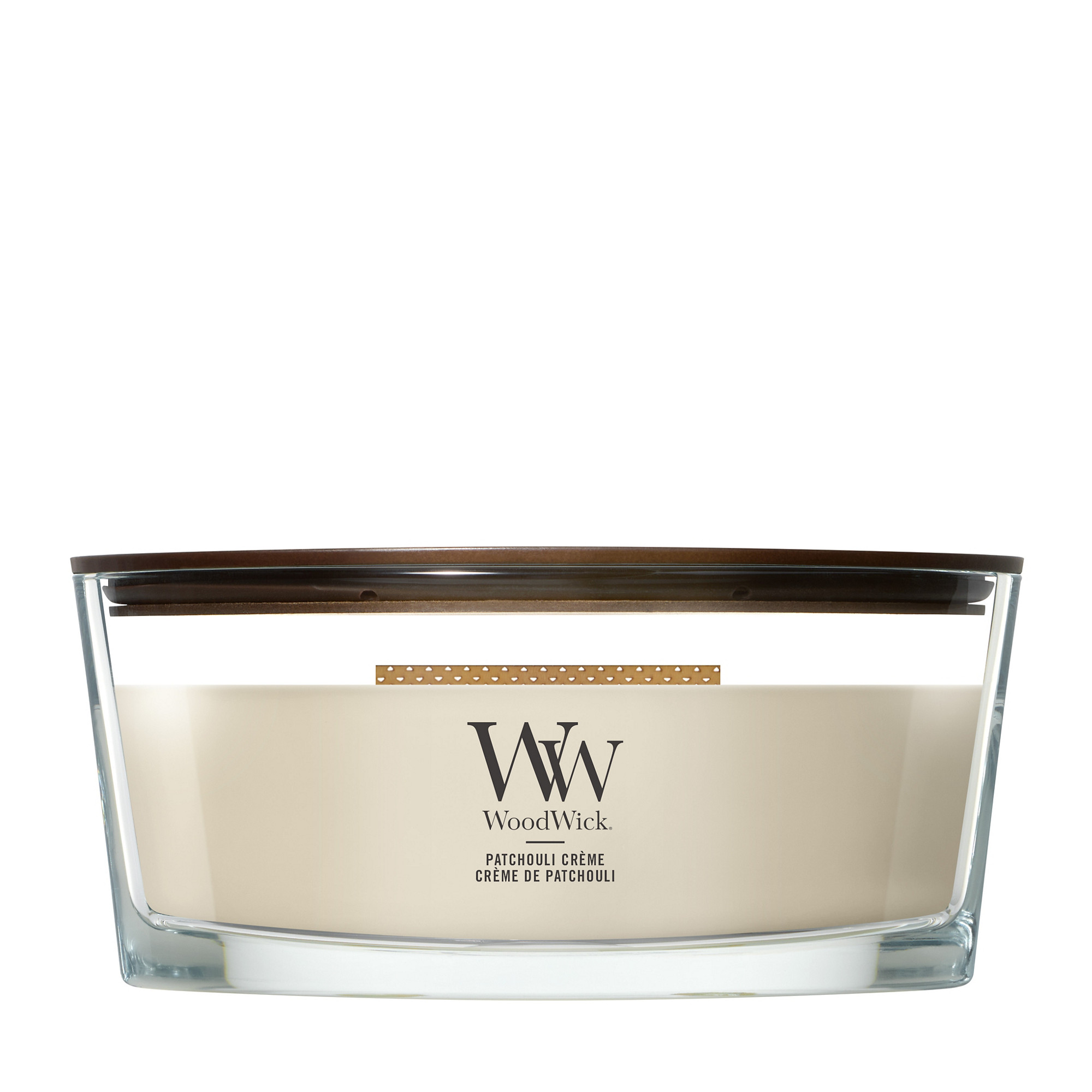 Patchouli Crème Candle WoodWick, Neutrals | Gourmand