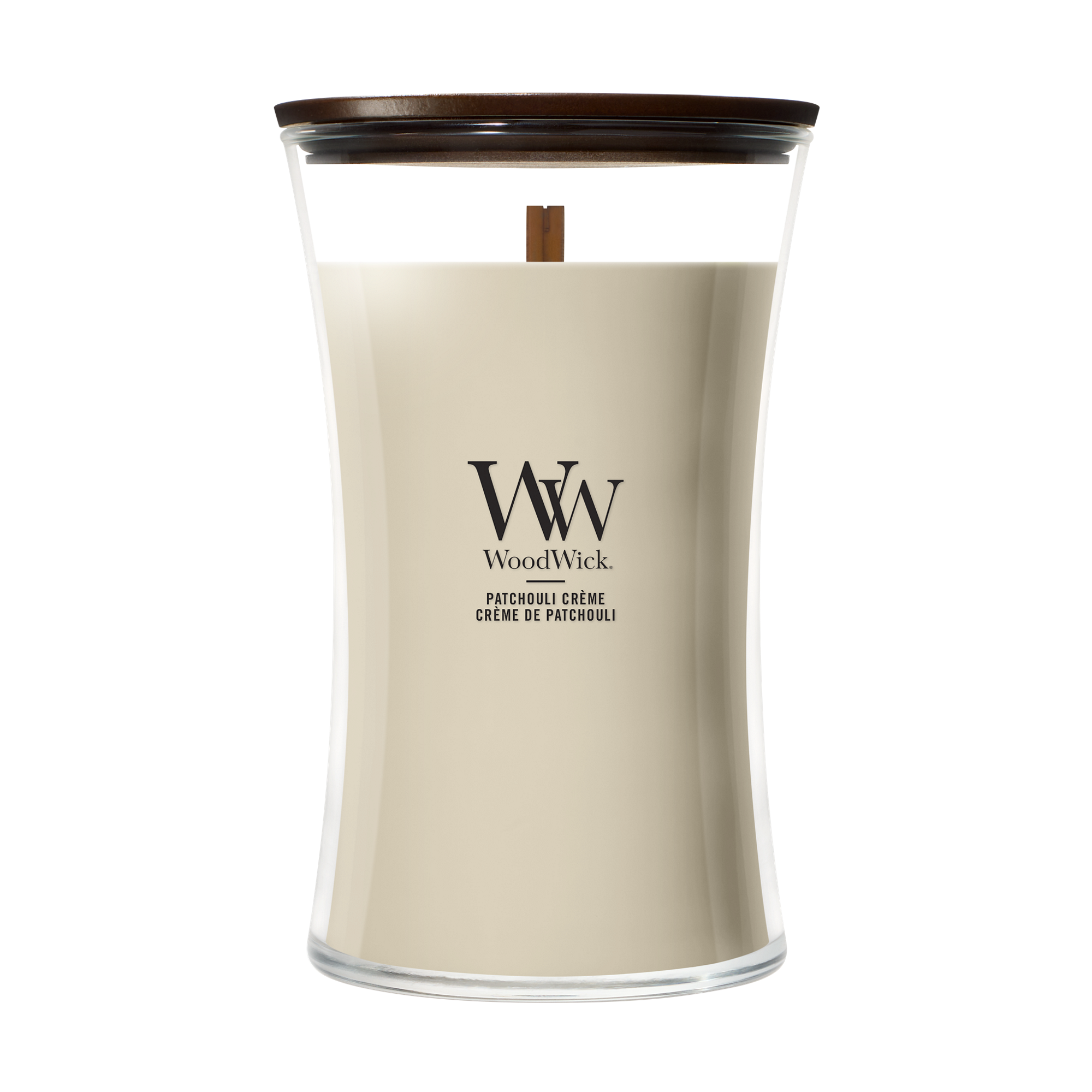 Patchouli Crème Candle WoodWick, Neutrals | Gourmand