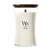 White Teak Kerze