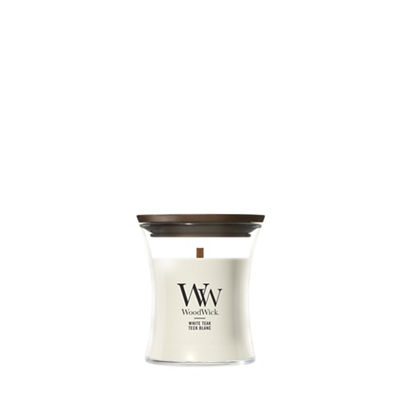 White Teak Kerze