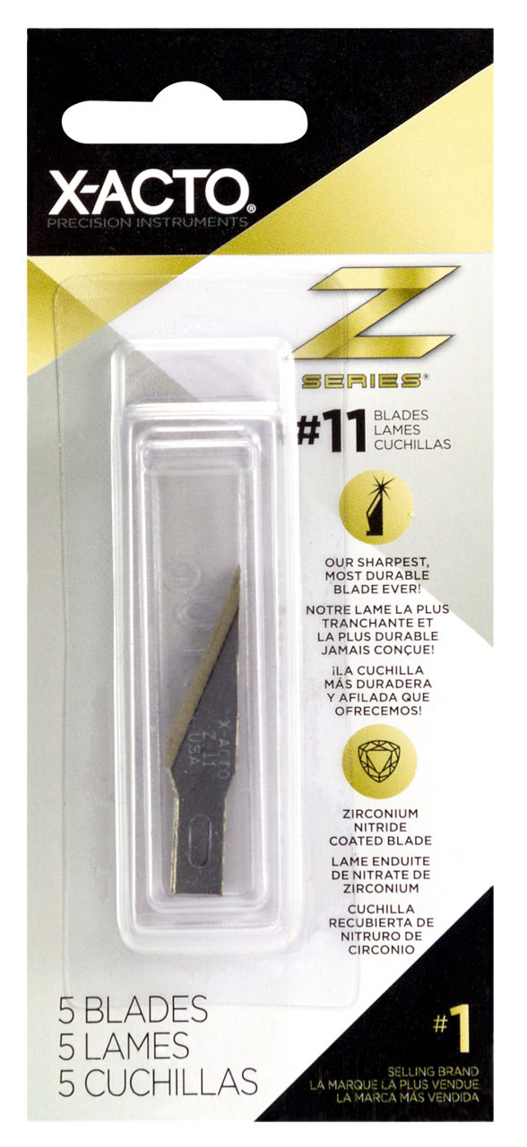 X-ACTO® Craft TOOLS Z Series Knife Blades, 5 Count