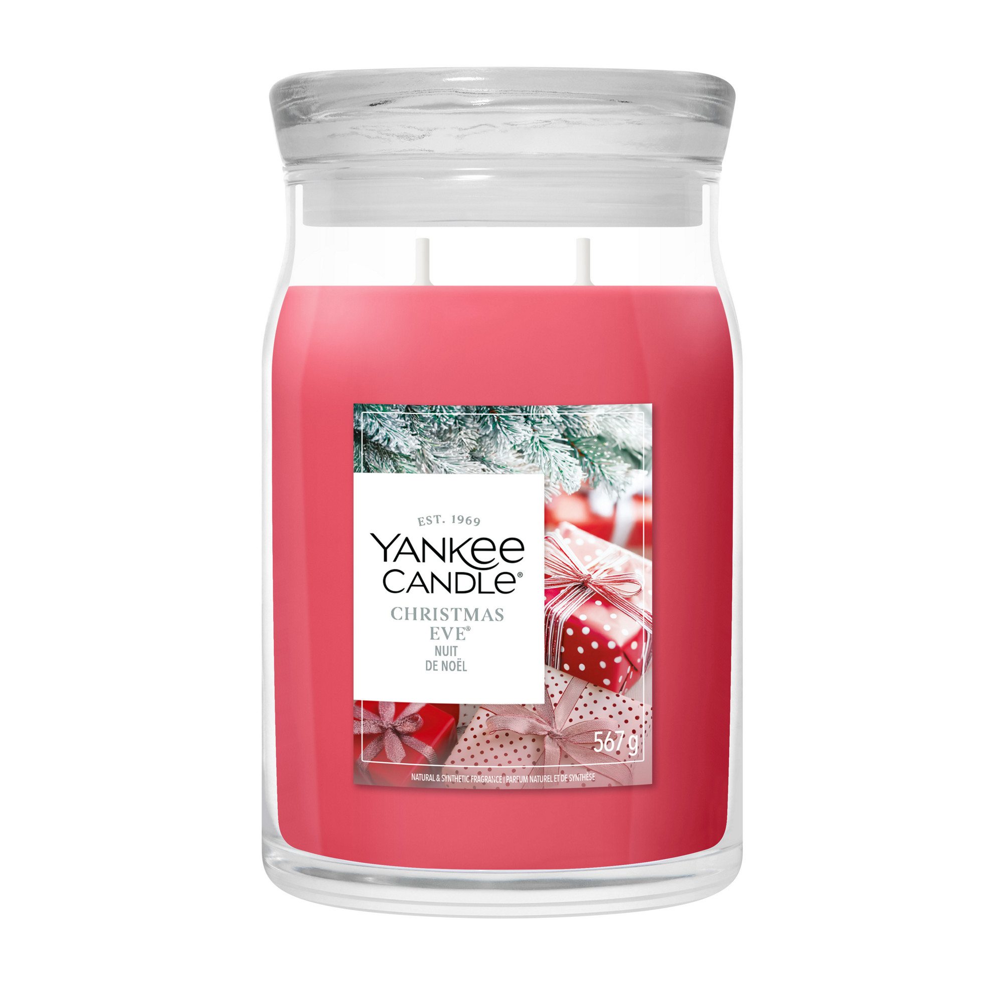 Christmas Eve Candle Yankee Candle, Red | Sweet & Spicy - Image 12