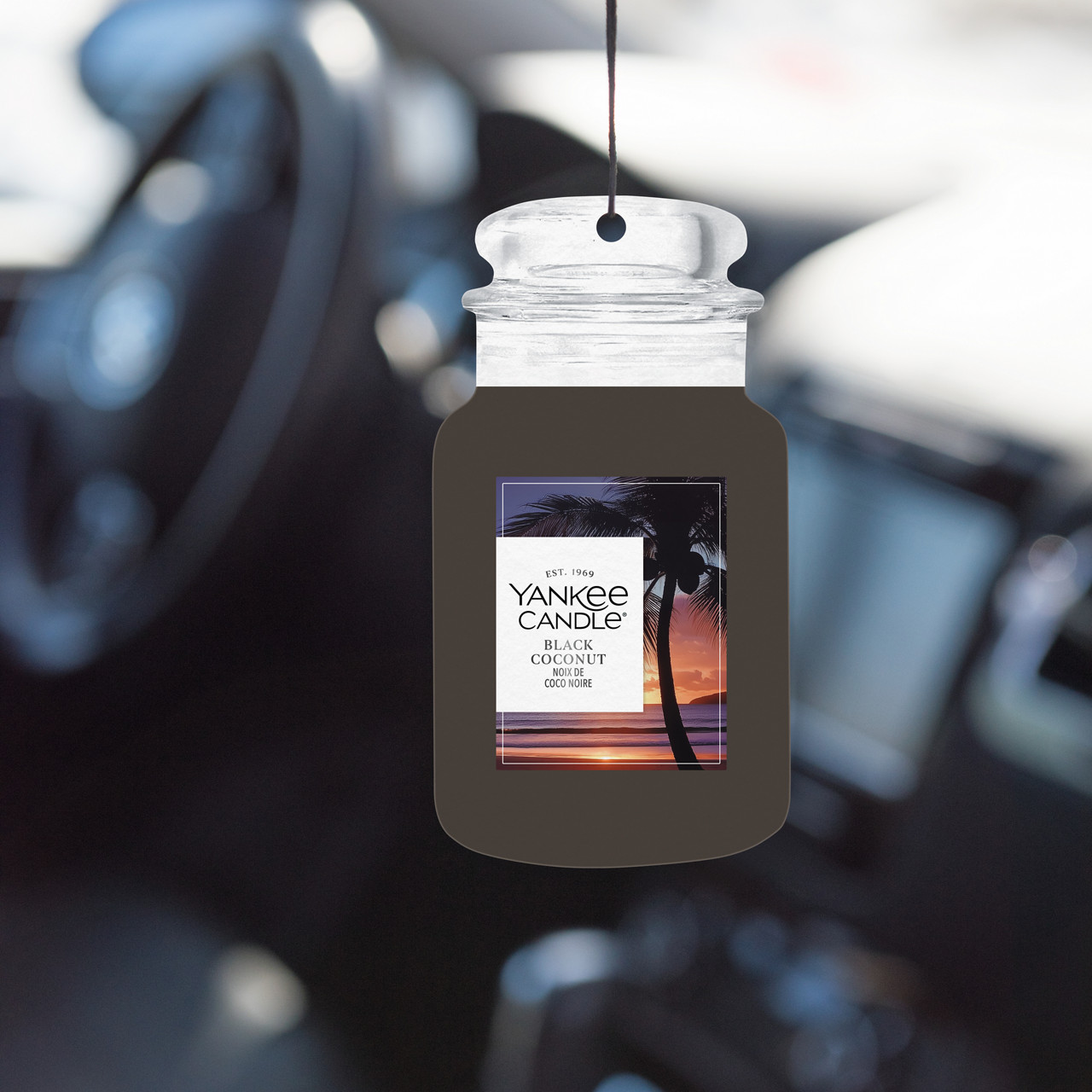 Black Coconut Car Jar® Auto Lufterfrischer