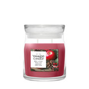 Red Apple Wreath Candle