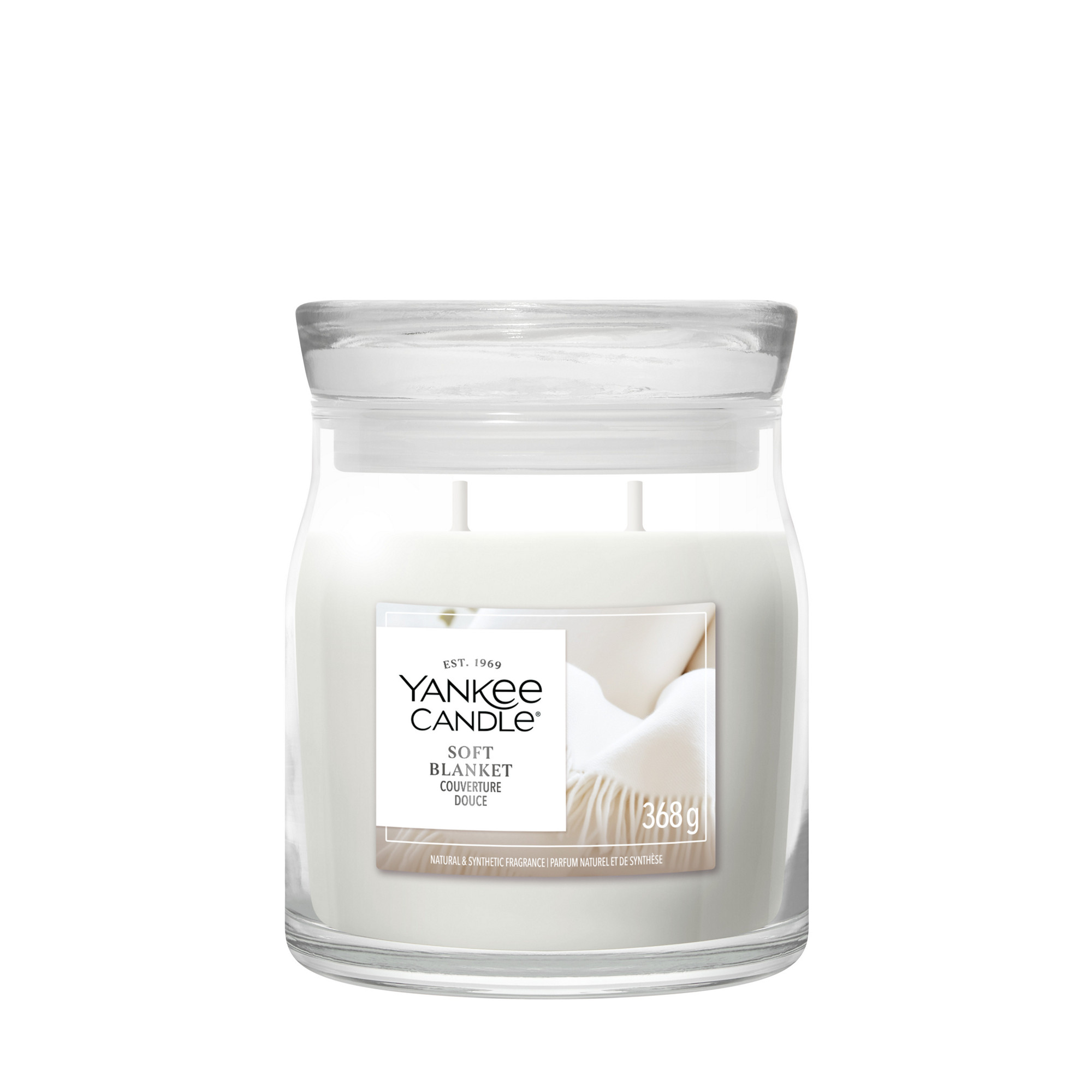 Soft Blanket Candle Yankee Candle, White | Fresh & Clean