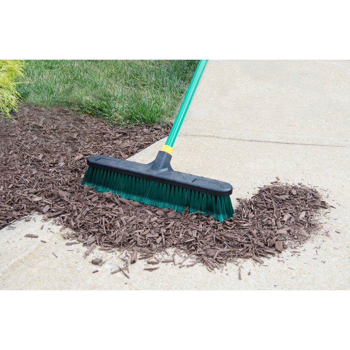 Quickie® Bulldozer™ 18 inch Multi-Surface Pushbroom image number null