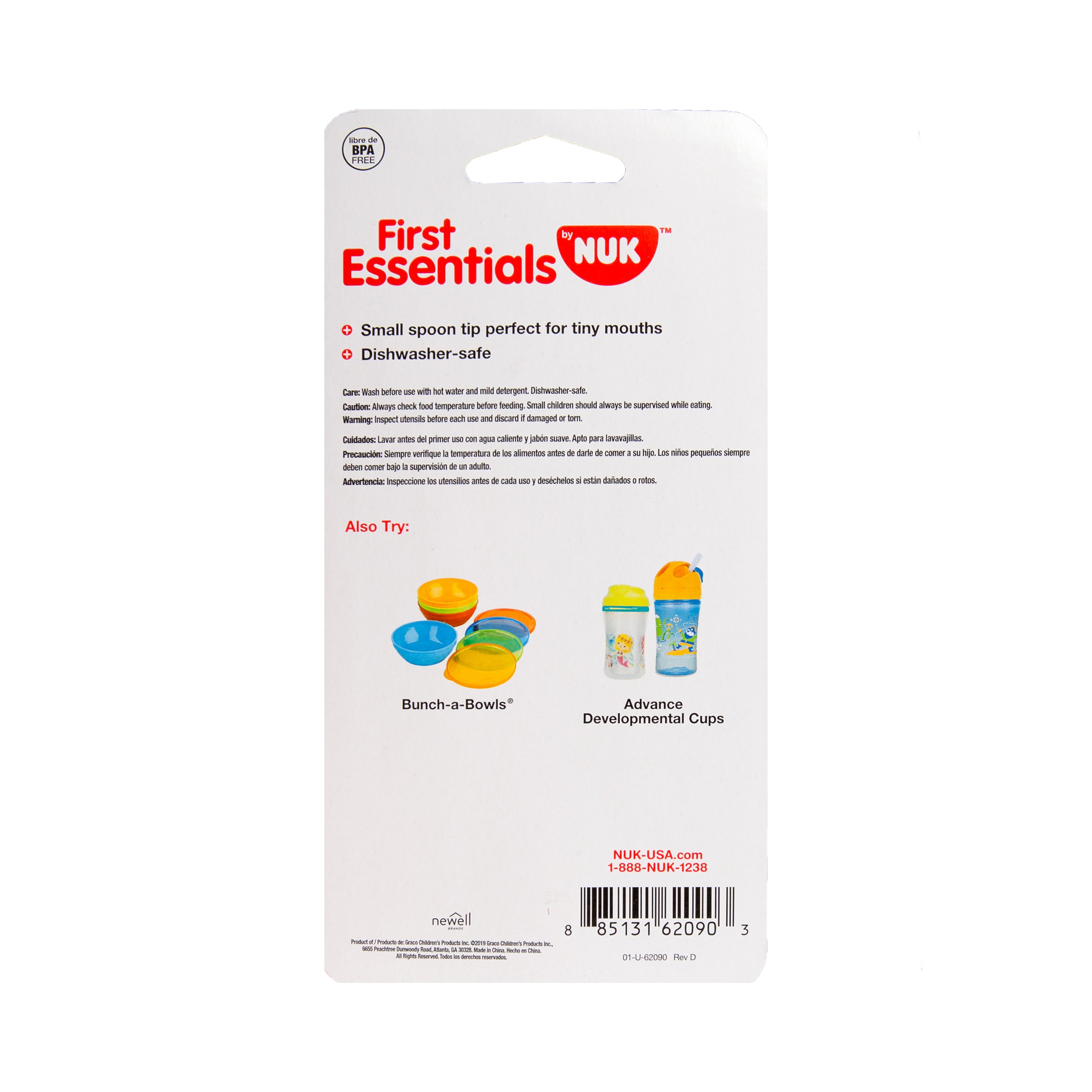 nuk first essentials spoons