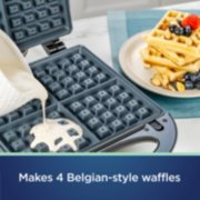 makes 4 belgian-style waffles image number 2