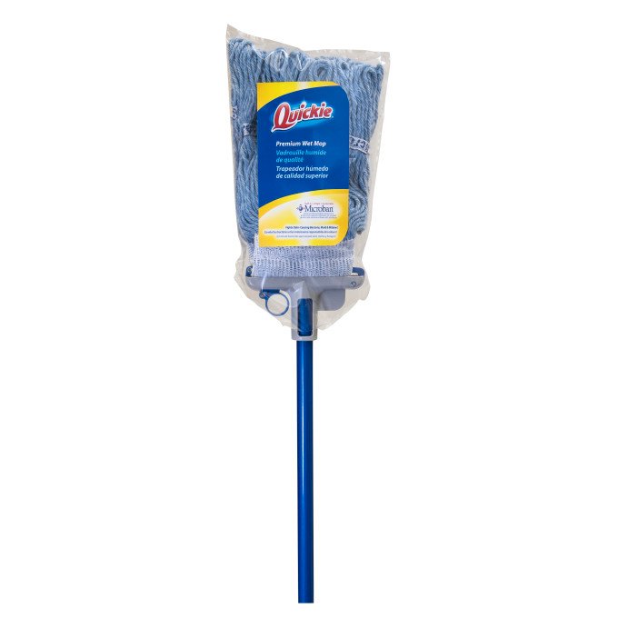 Quickie® Wet Mop W/ Microban