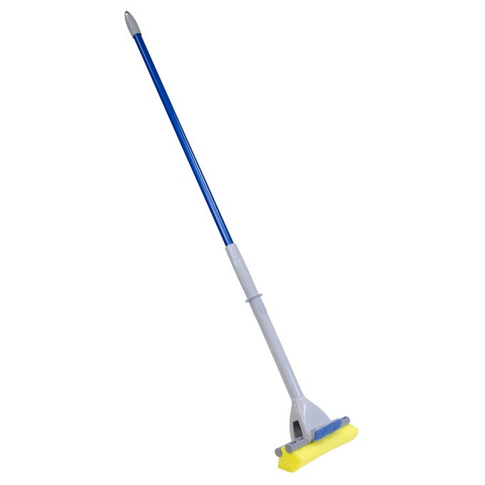 Quickie 077 Mighty Mop, Steel Handle