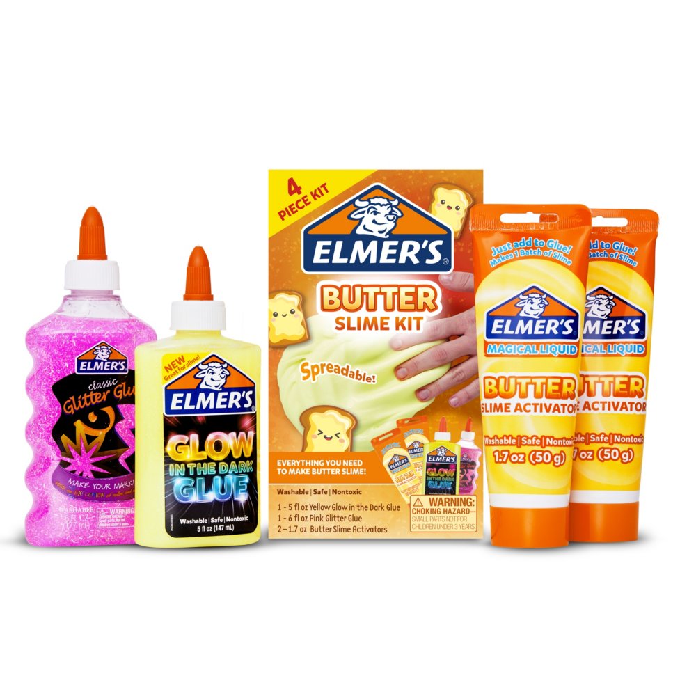 Elmer's Glow In The Dark Liquid Glue 5oz Orange