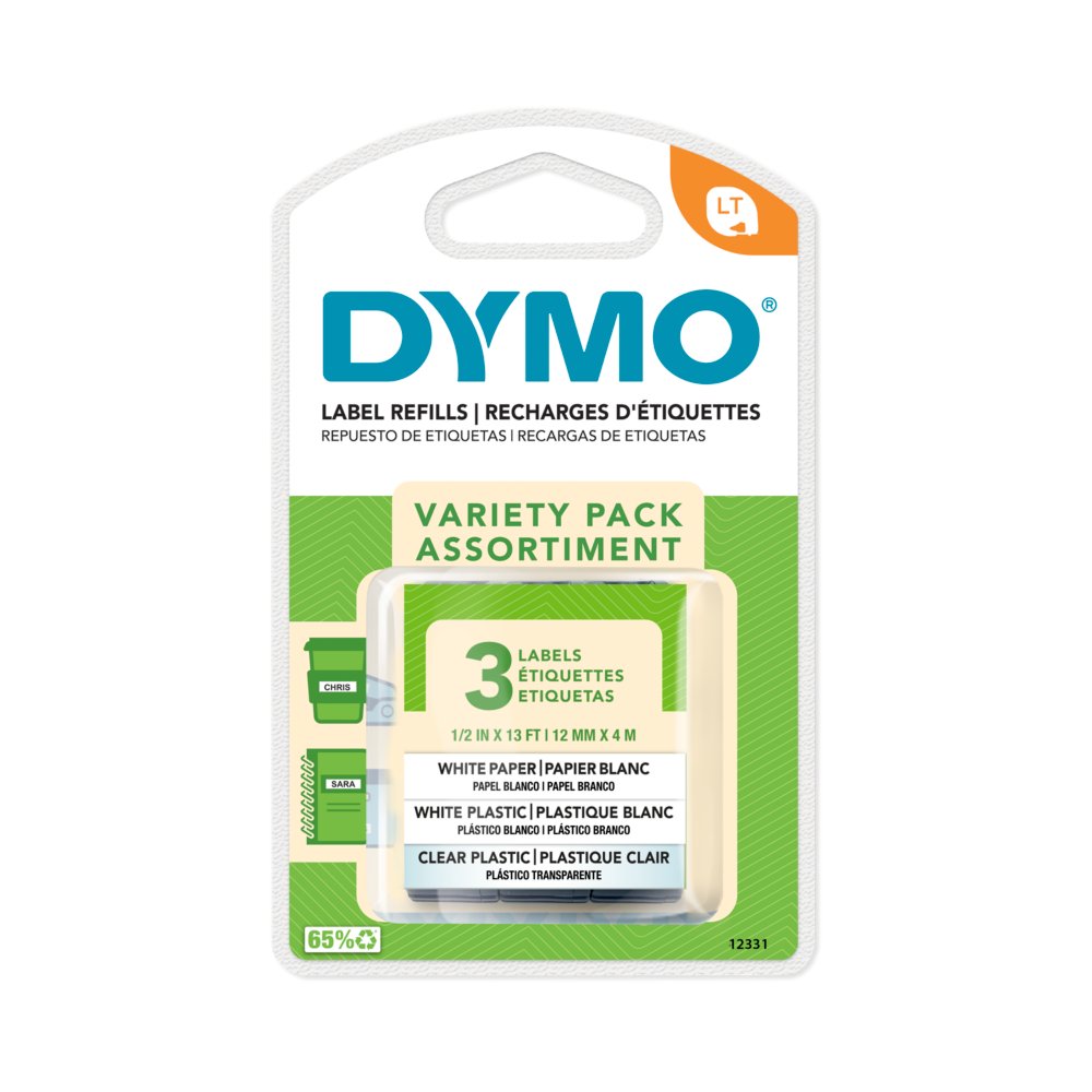 Business, Office & Industrial DYMO LetraTag Clear Plastic ...