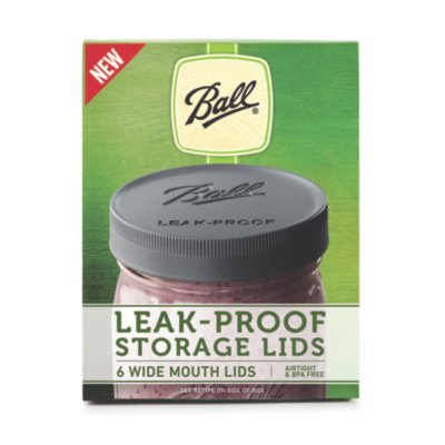 Wide Mouth Leakproof Storage Lids, 6-Pack