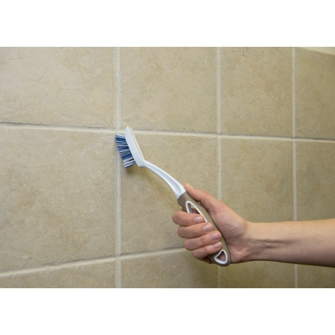 Quickie® Tile & Grout Brush W/ Microban image number null