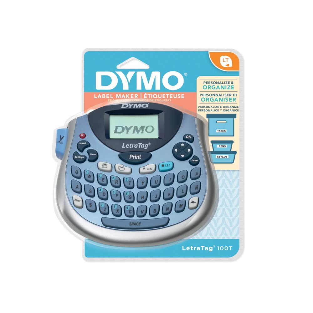 2174593, Dymo LetraTag LT-100T Handheld Label Printer, 12mm Max Label  Width