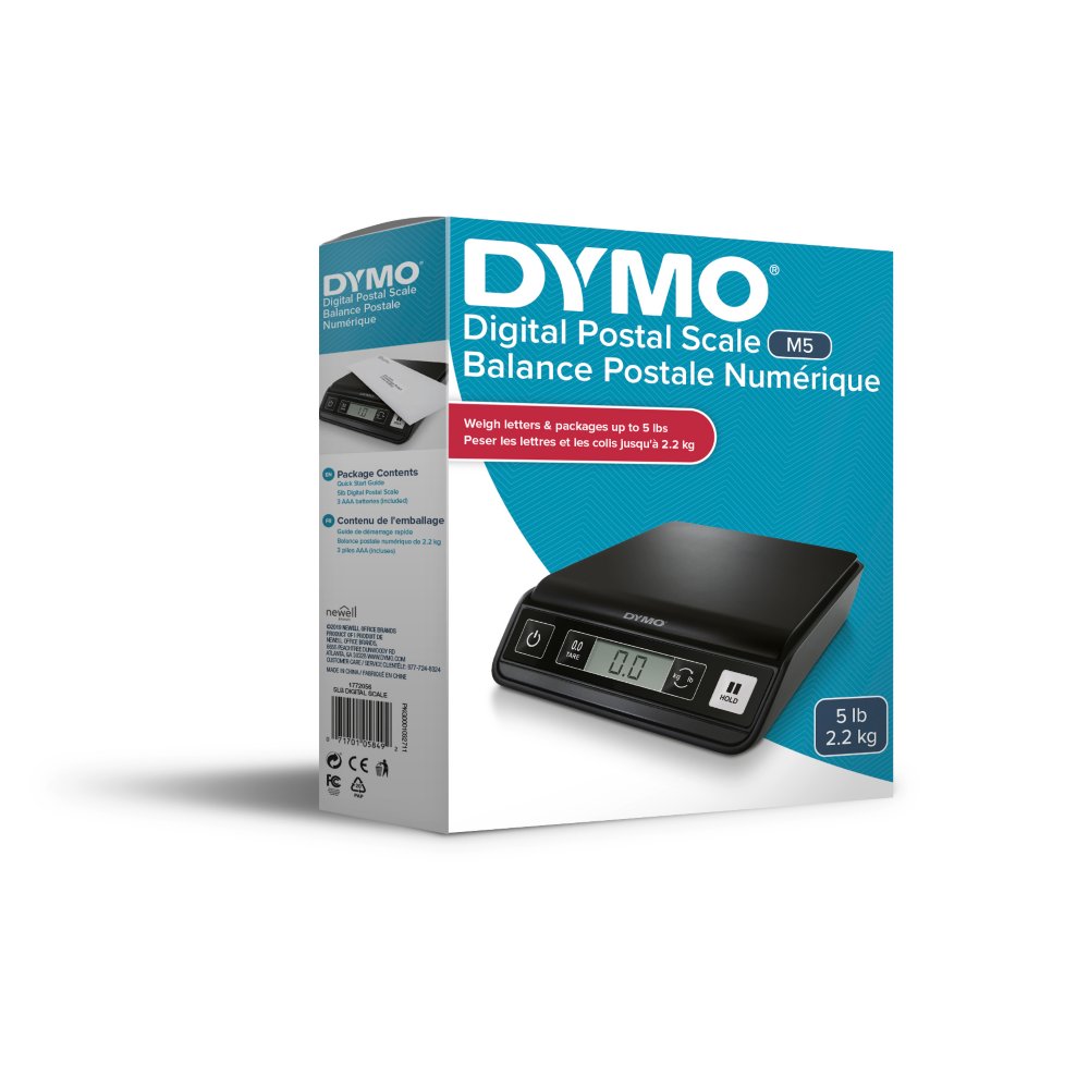 DYMO M5 Digital Postal Scale, 5-Pound Capacity