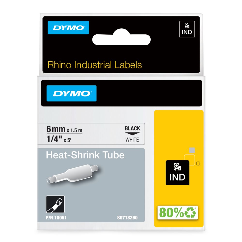 DYMO Industrial Heat-Shrink Labels | Dymo