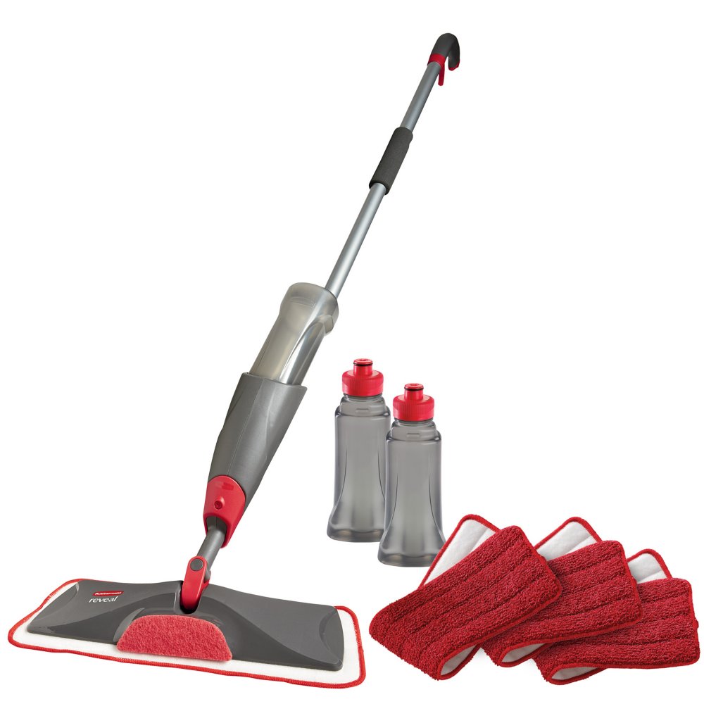 Multi-purpose Spray Mop For Cleaning Floors With Extra Reusable