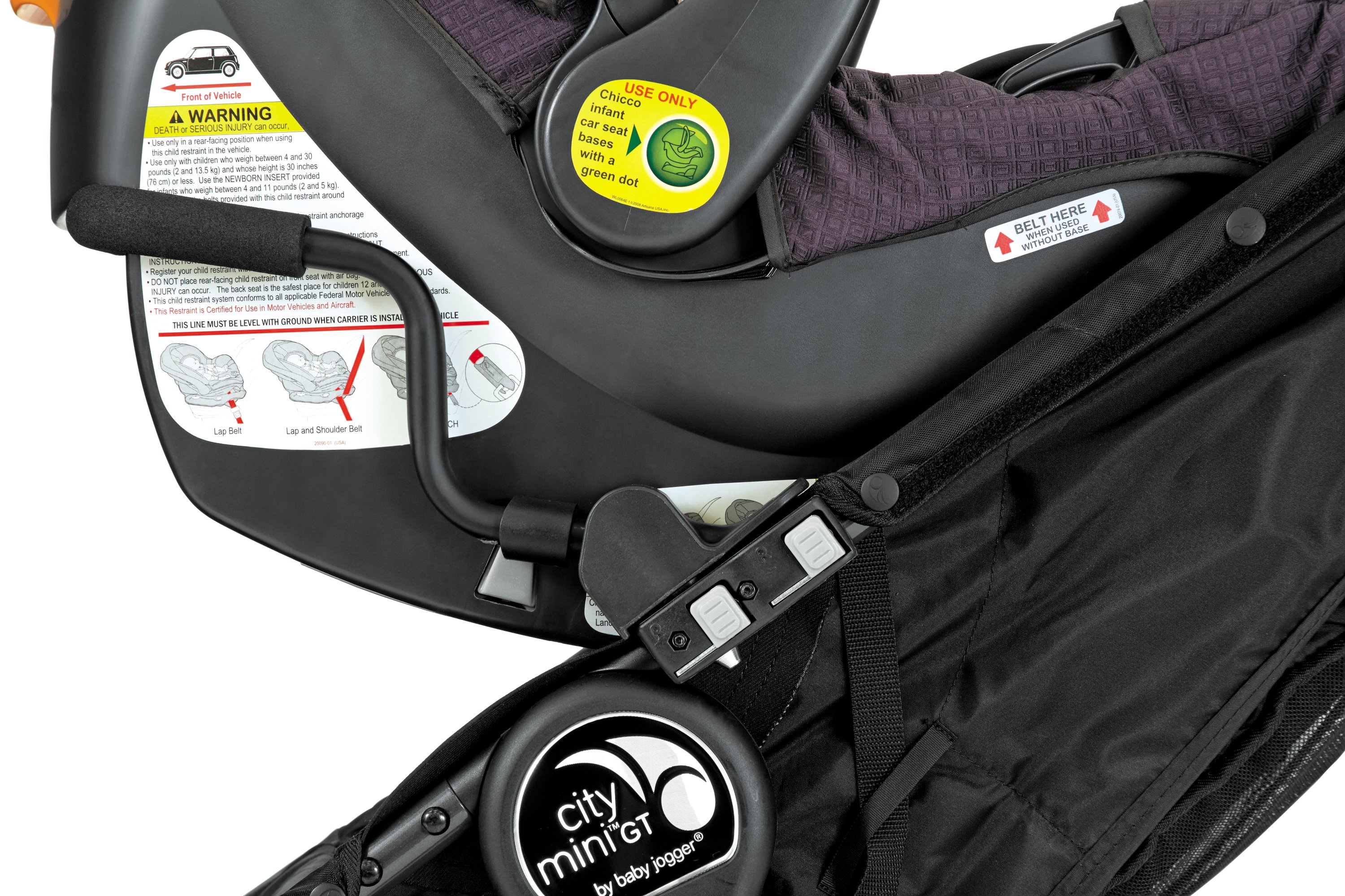 baby jogger city select chicco car seat adapter