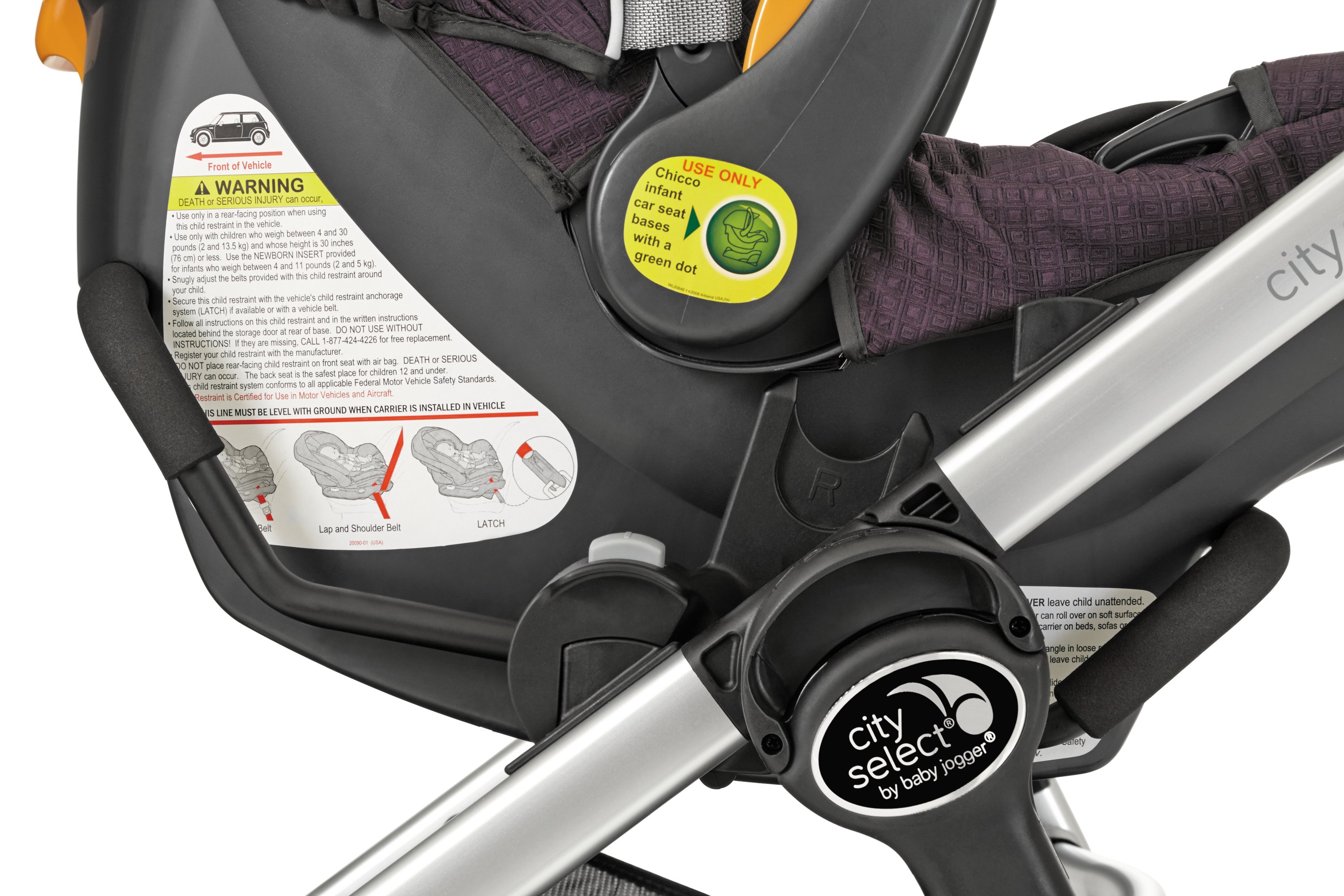 jogger strollers with car seat attachment